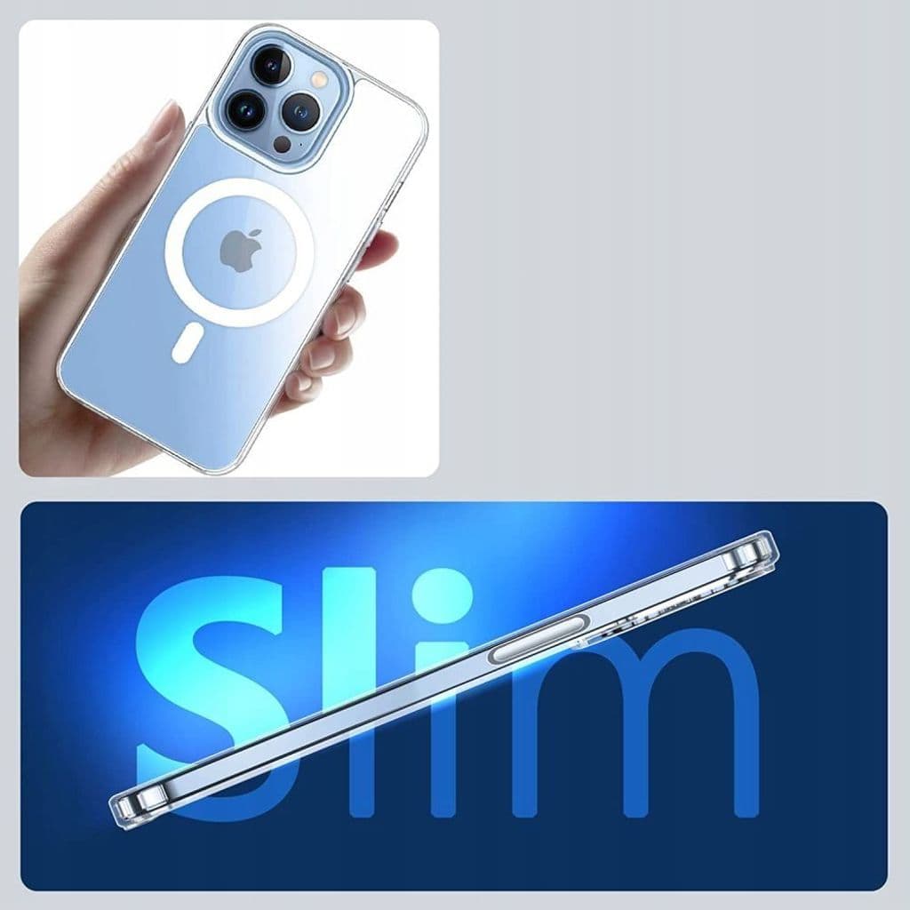 Tech-Protect MagMat MagSafe Skal till iPhone 13 Pro Max - Transparent - Bild 4
