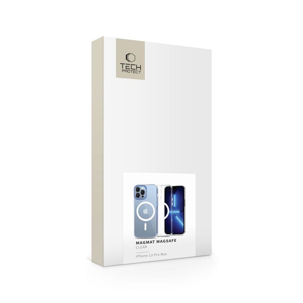 Tech-Protect MagMat MagSafe Skal till iPhone 13 Pro Max - Transparent - Bild 6