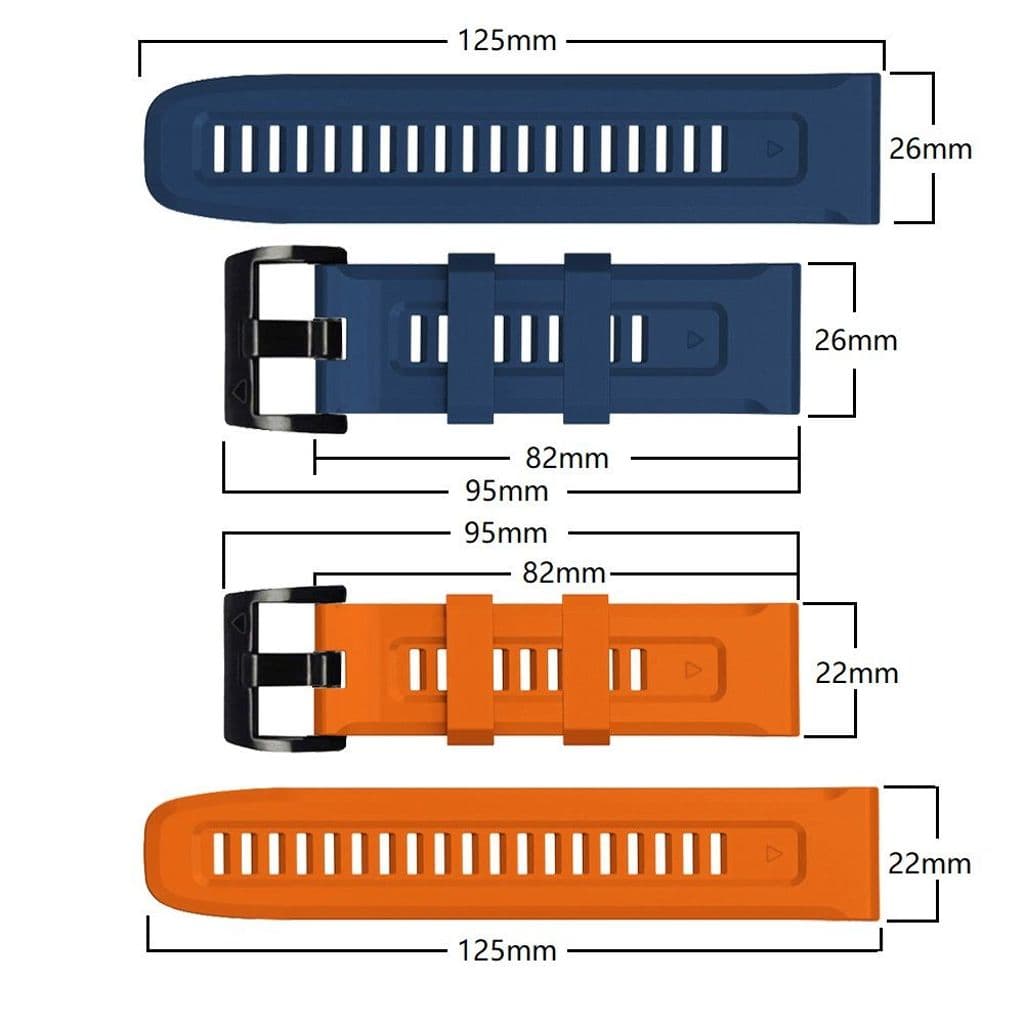 Tech-Protect IconBand Kockarmband till Garmin Fenix 6X/7X etc - Navy