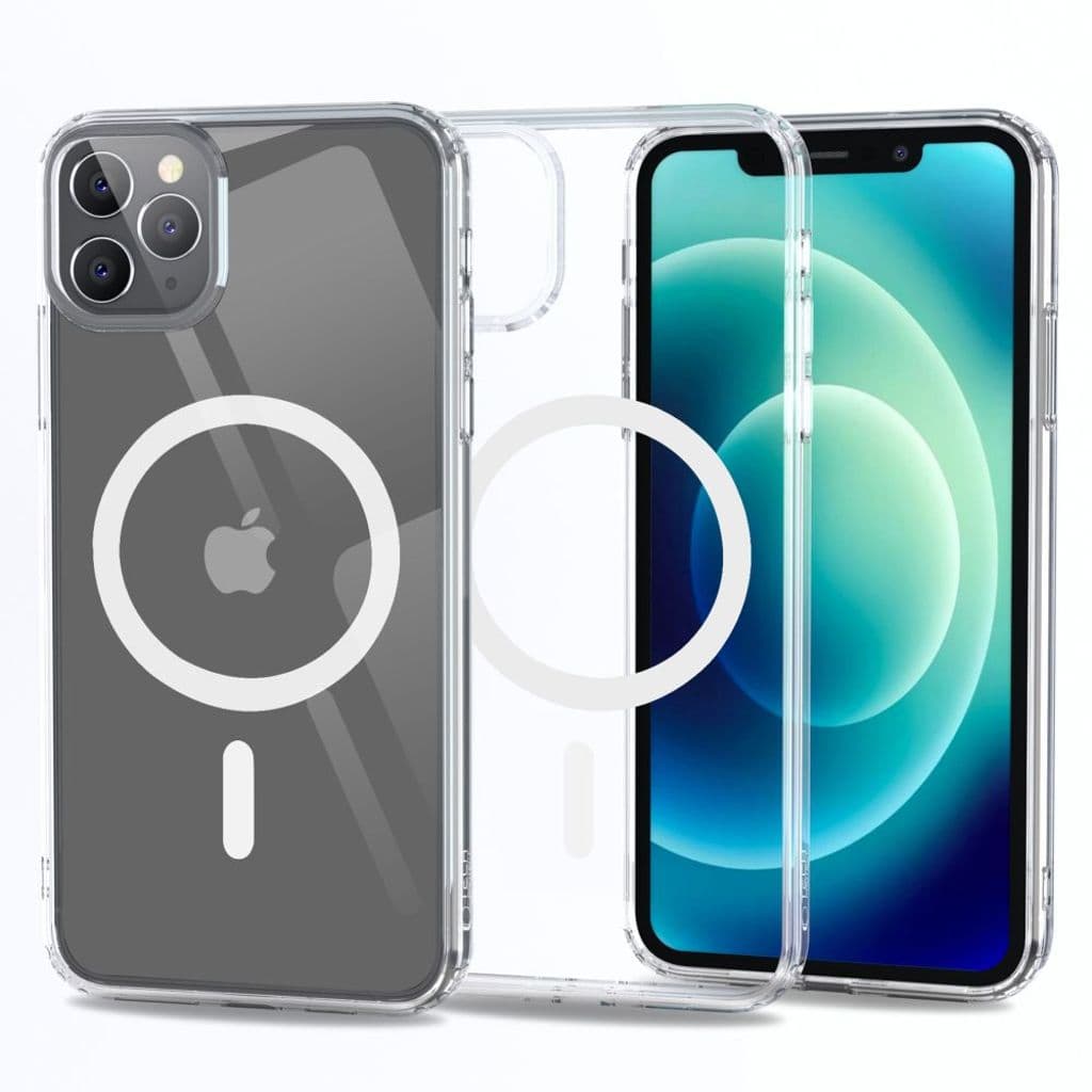 Tech-Protect FlexAir Hybrid MagSafe Skal till iPhone 12 Pro Max - Transparent