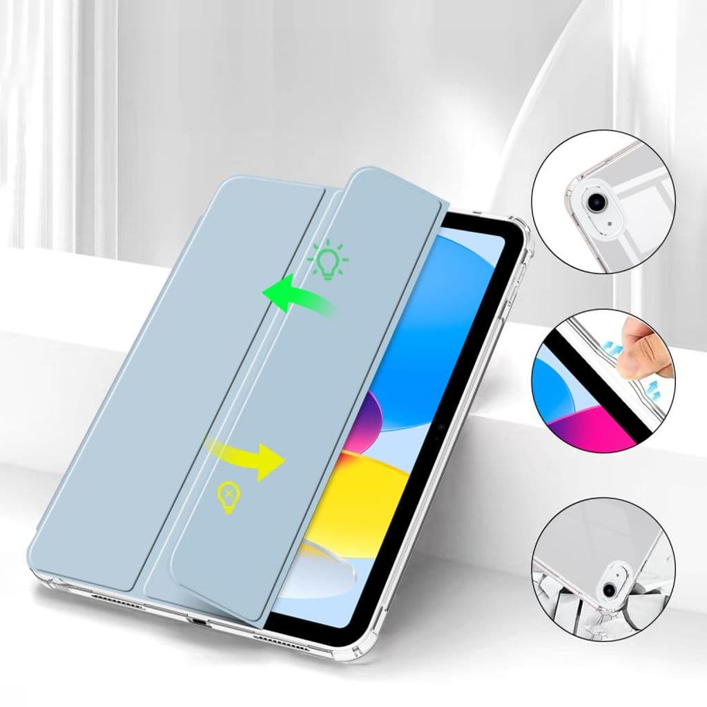 Tech-Protect SC Pen Hybrid Fodral till iPad 10th Gen 2022 10.9" - Ljusblå - Bild 3