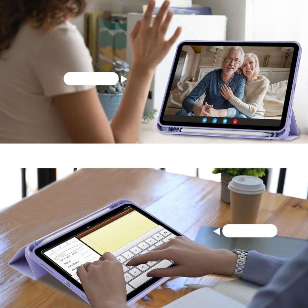 Tech-Protect SC Pen Fodral till iPad 10th Gen 2022 10.9" - Lila - Bild 7