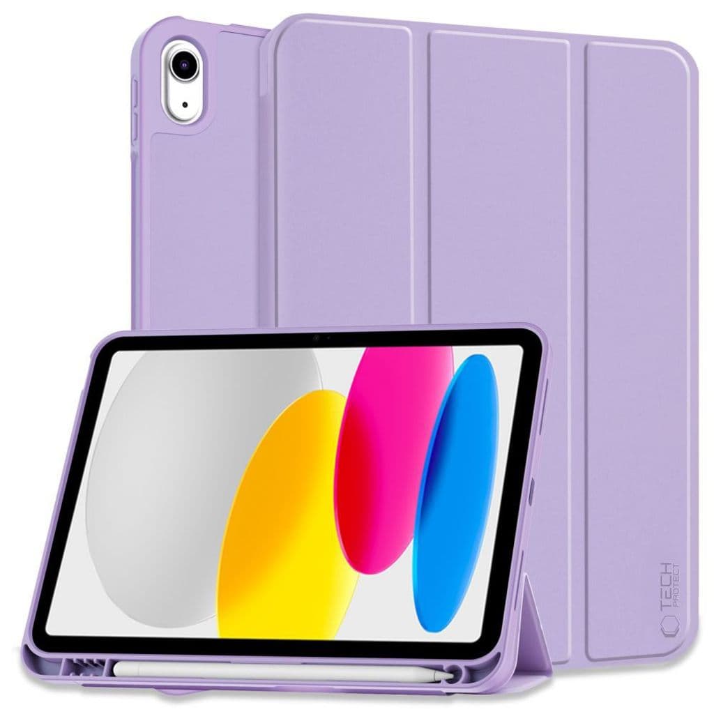 Tech-Protect SC Pen Fodral till iPad 10th Gen 2022 10.9" - Lila