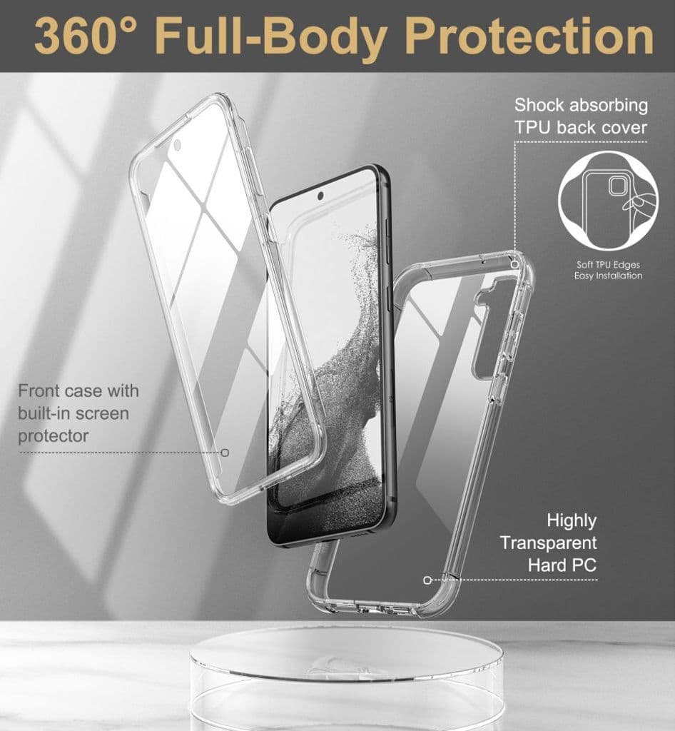 Tech-Protect Kevlar Skal till Samsung Galaxy S23 Plus - Transparent - Bild 6