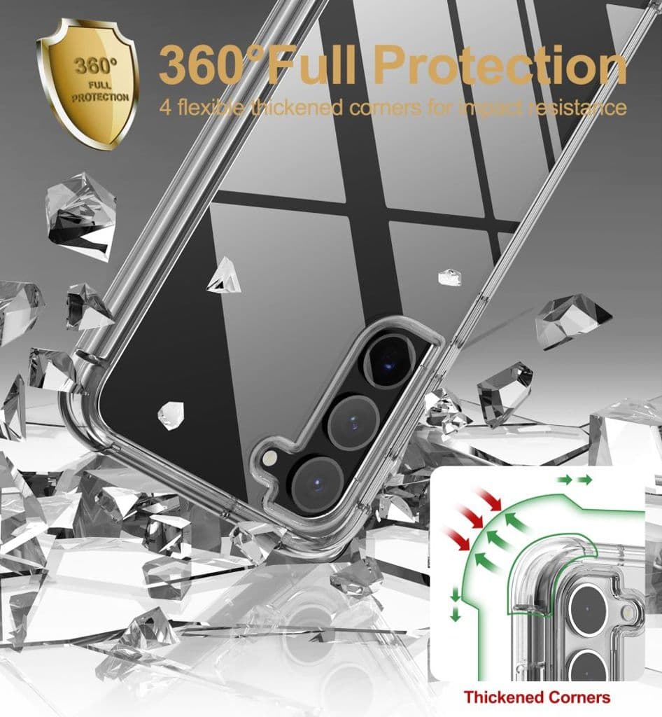 Tech-Protect Kevlar Skal till Samsung Galaxy S23 Plus - Transparent - Bild 3