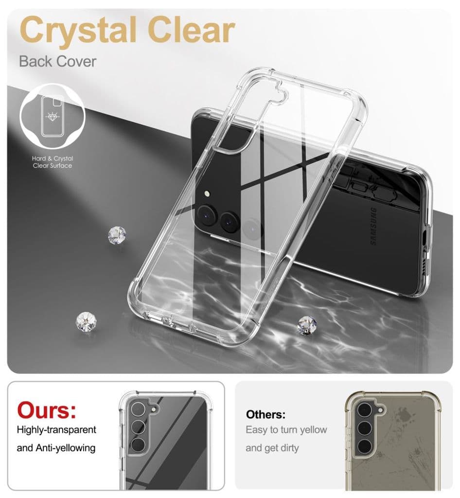 Tech-Protect Kevlar Skal till Samsung Galaxy S23 Plus - Transparent - Bild 2