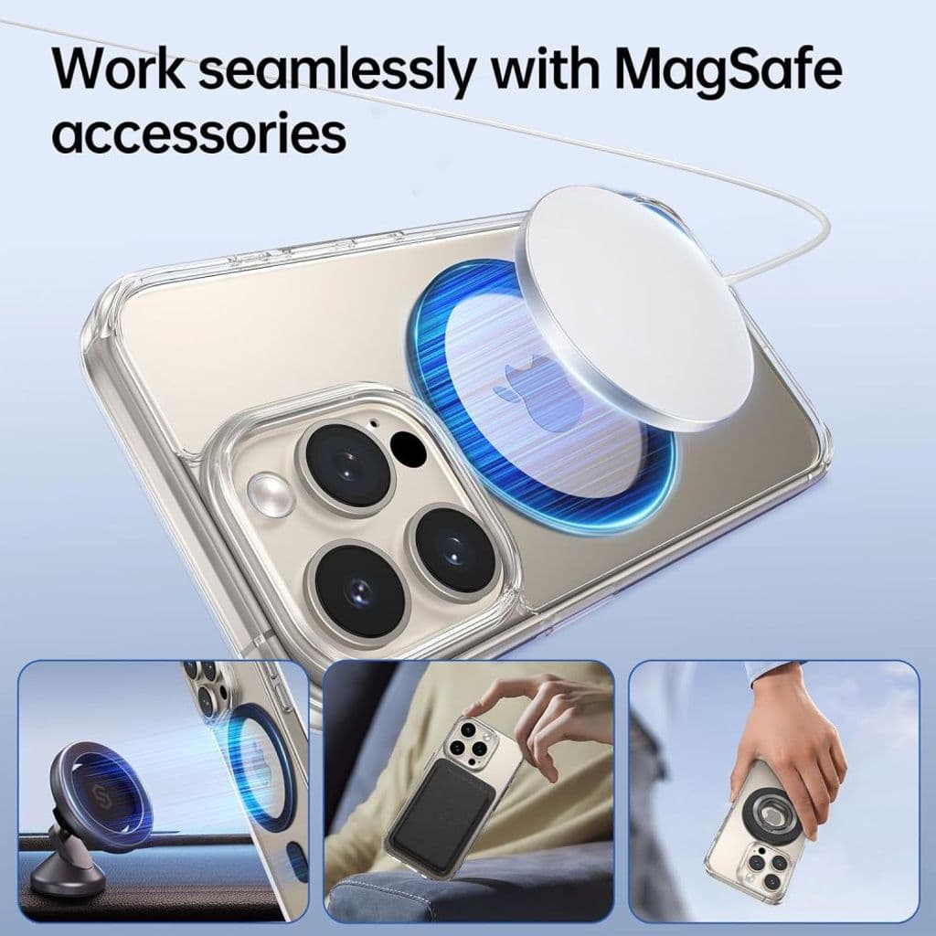Tech-Protect MagMat MagSafe Magnetisk Ring Universal – Svart - Bild 5