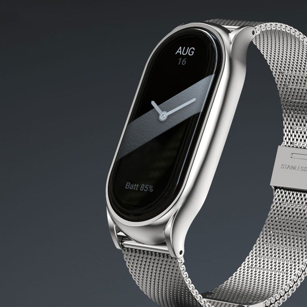 Tech-Protect MilaneseBand Kockarmband till Xiaomi Smart Band 8/8 NFC - Svart - Bild 2