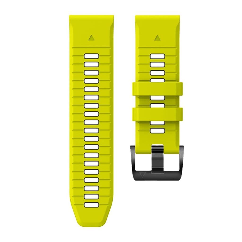 Tech-Protect IconBand Pro Kockarmband till Garmin Fenix 6X/7X etc - Lime/Svart - Bild 5