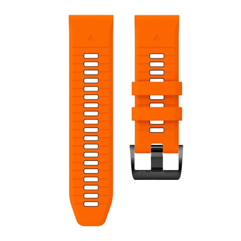 Tech-Protect IconBand Pro Kockarmband till Garmin Fenix 6X/7X etc - Orange/Svart - Bild 5