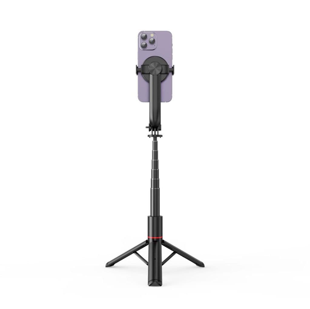 Tech-Protect L04S Bluetooth-selfiepinne med stativ – svart - Bild 2