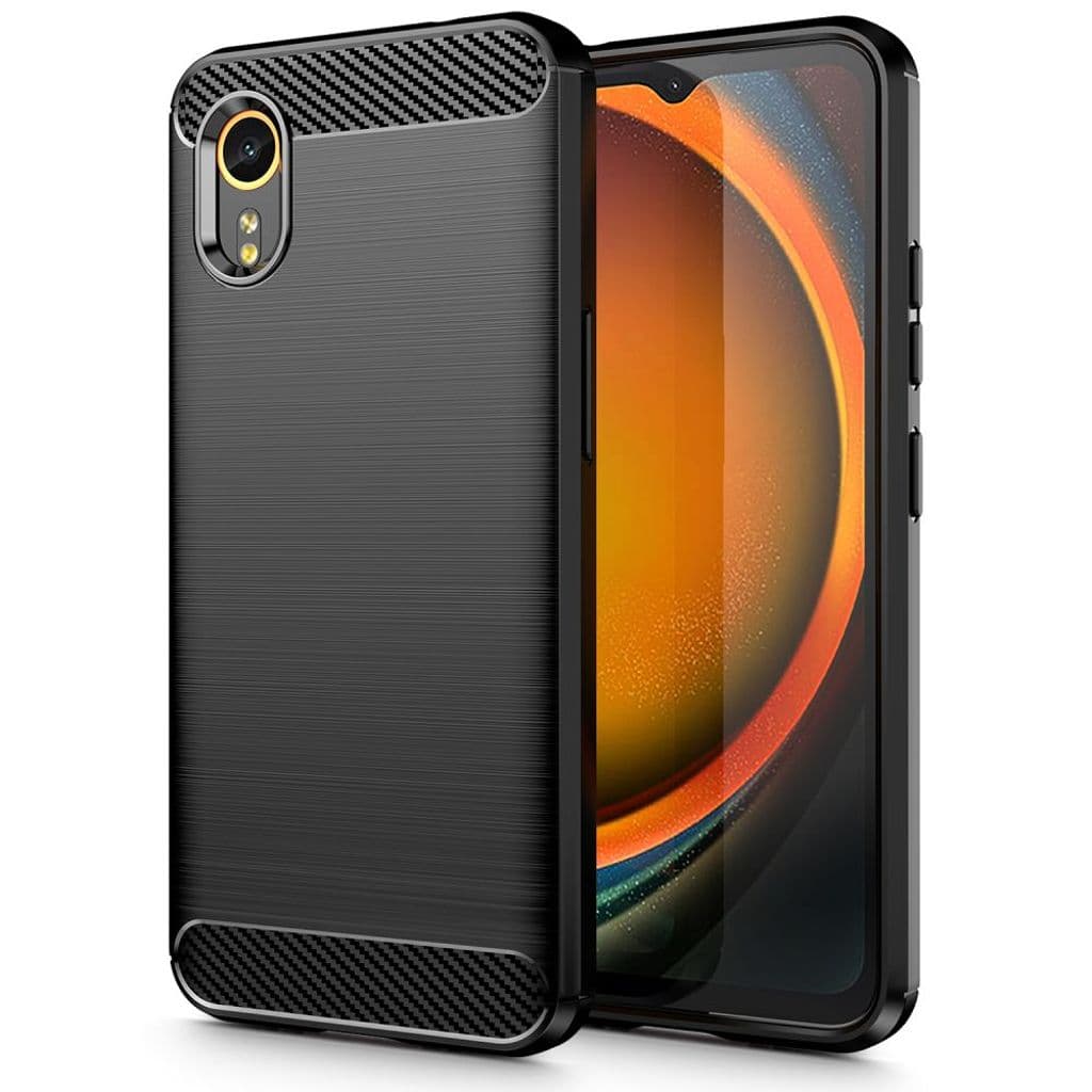 Tech-Protect TPU Carbon Skal till Samsung Galaxy XCover 7 - Svart