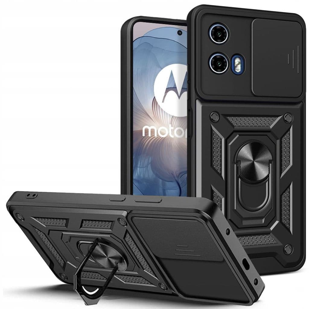 Tech-Protect CamShield Pro Skal till Motorola Moto G24 / G24 Power / G04 - Svart
