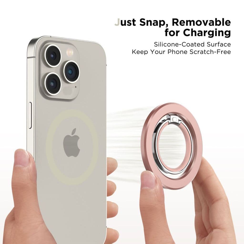 Tech-Protect MMR300 MagSafe-hållare/ring – rosa - Bild 3
