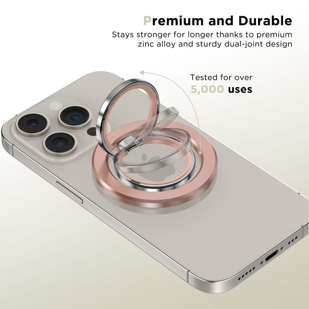 Tech-Protect MMR300 MagSafe-hållare/ring – rosa - Bild 5