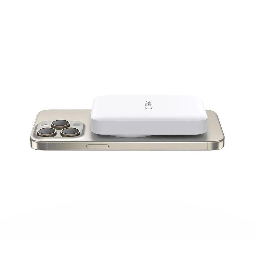 Tech-Protect LifeMag PB11 Powerbank MagSafe, 10000 mAh, 15 W, USB-C - Vit - Bild 2