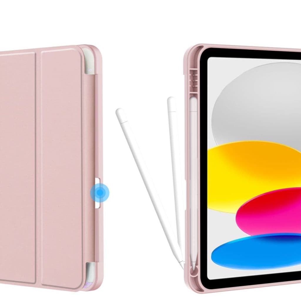 Tech-Protect SC Pen Fodral till iPad 10th Gen 2022 10.9" - Pink Marble - Bild 4