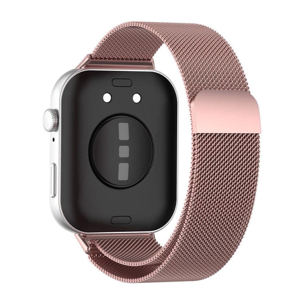 Tech-Protect MilaneseBand Kockarmband till Huawei Watch Fit 3 - Rosa - Bild 4