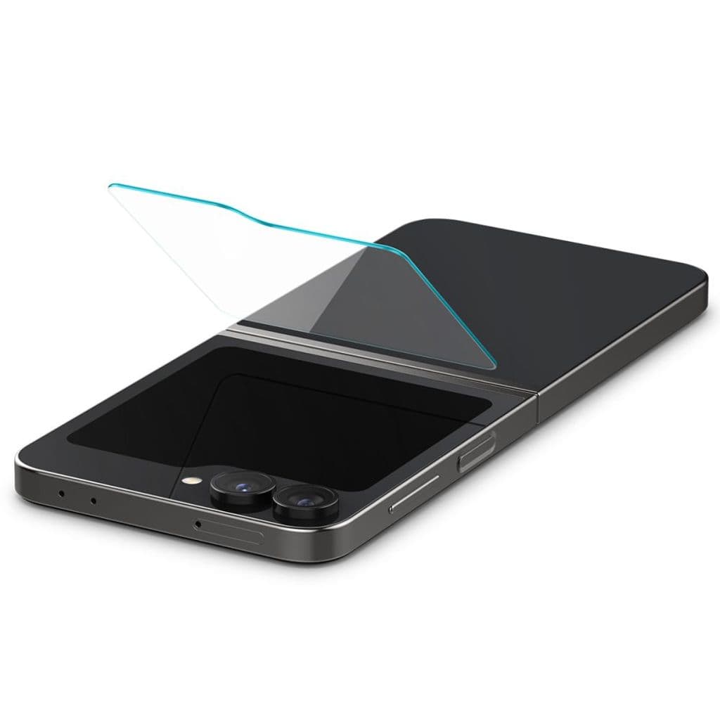 Spigen Glas.tR EZ Fit 2-Pack Skärmskydd till Samsung Galaxy Z Flip 6 - Bild 12