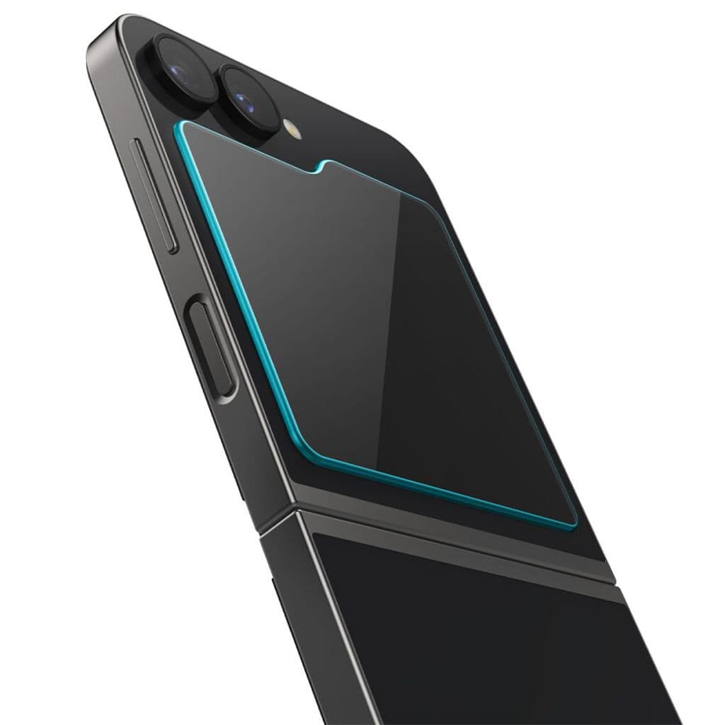 Spigen Glas.tR EZ Fit 2-Pack Skärmskydd till Samsung Galaxy Z Flip 6 - Bild 10