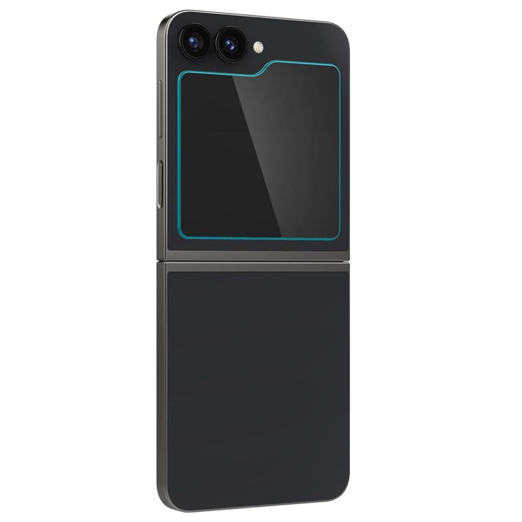 Spigen Glas.tR EZ Fit 2-Pack Skärmskydd till Samsung Galaxy Z Flip 6 - Bild 4