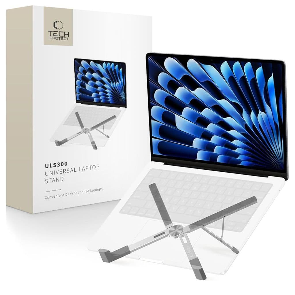 Tech-Protect ULS300 laptopstativ – silver