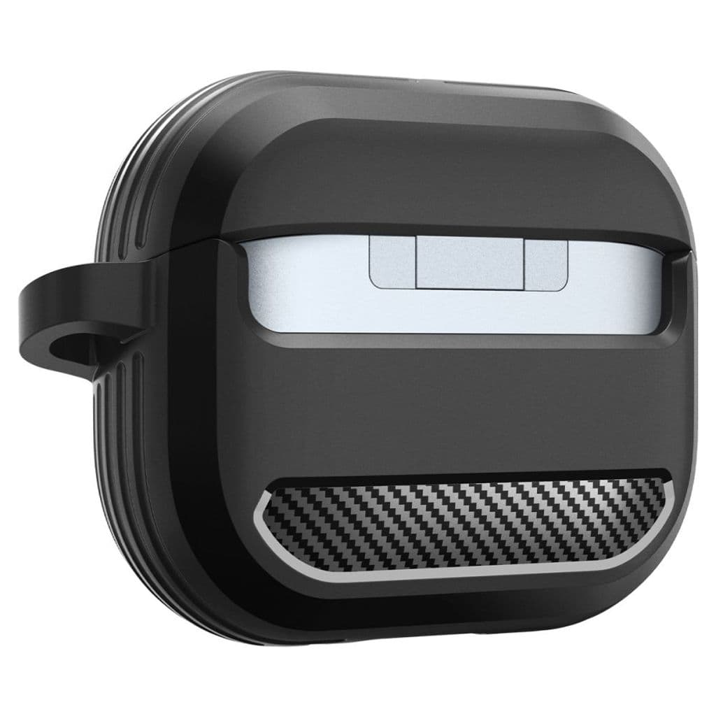 Spigen Rugged Armor with Carabiner Skal till Samsung Galaxy Buds 3/3 Pro Case - Svart - Bild 12