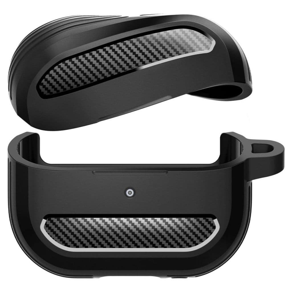 Spigen Rugged Armor with Carabiner Skal till Samsung Galaxy Buds 3/3 Pro Case - Svart - Bild 8