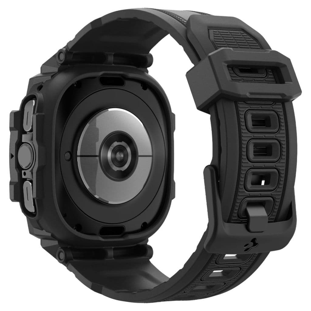 Spigen Rugged Armor Pro Kockarmband & Skal Galaxy Watch Ultra - Svart