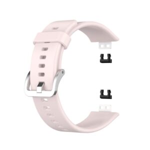 Huawei Watch Fit Silikonarmband - Ljusrosa