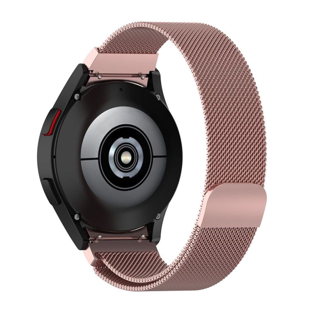 Tech-Protect MilaneseBand Kockarmband Galaxy Watch 4/5/5 Pro/6/7/FE - Rosa - Bild 4