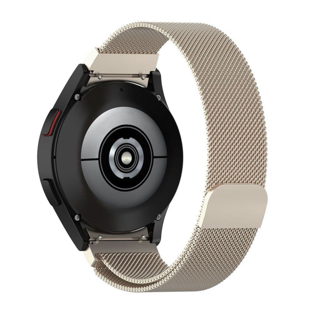 Tech-Protect MilaneseBand Kockarmband Galaxy Watch 4/5/5 Pro/6/7/FE - Guld - Bild 5