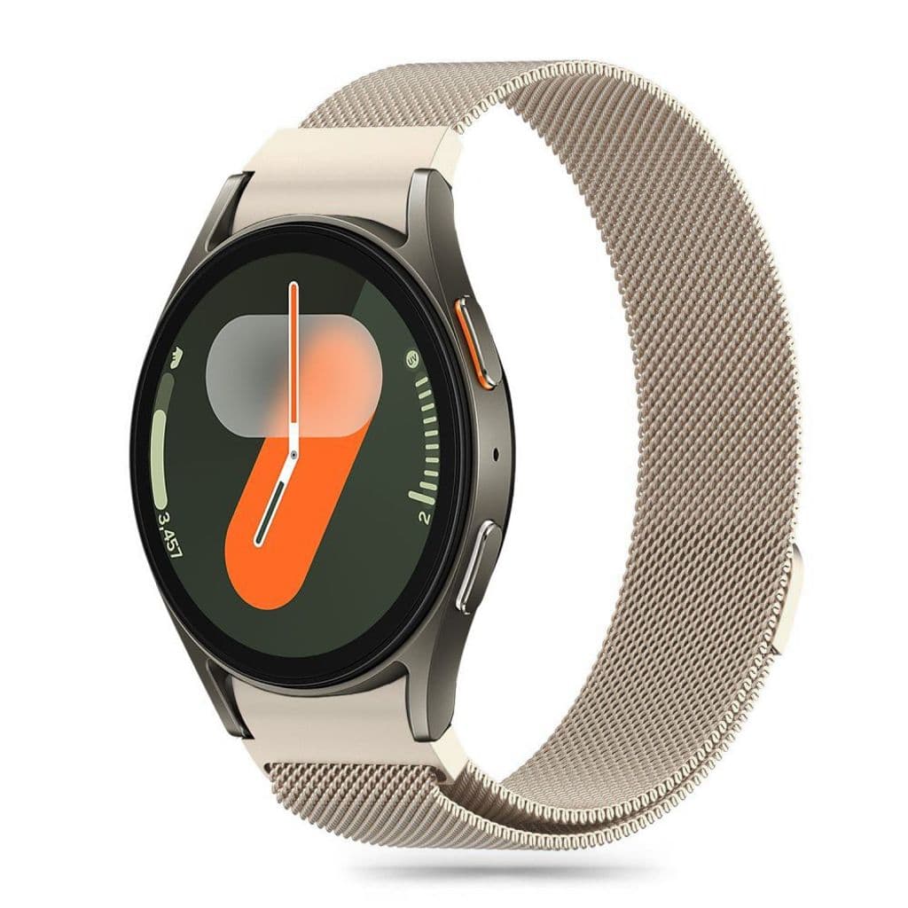 Tech-Protect MilaneseBand Kockarmband Galaxy Watch 4/5/5 Pro/6/7/FE - Guld