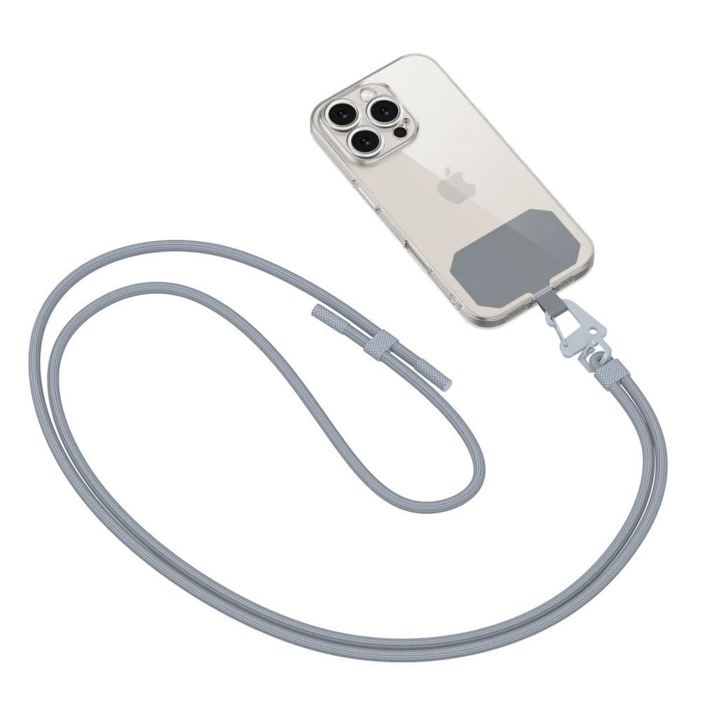 Tech-Protect C5S crossbody telefonrem – grå