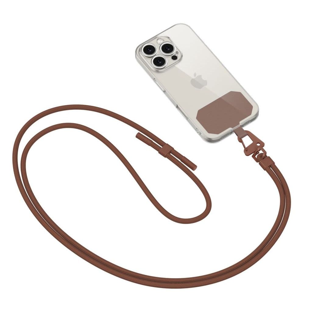 Tech-Protect C5S crossbody telefonrem – brun