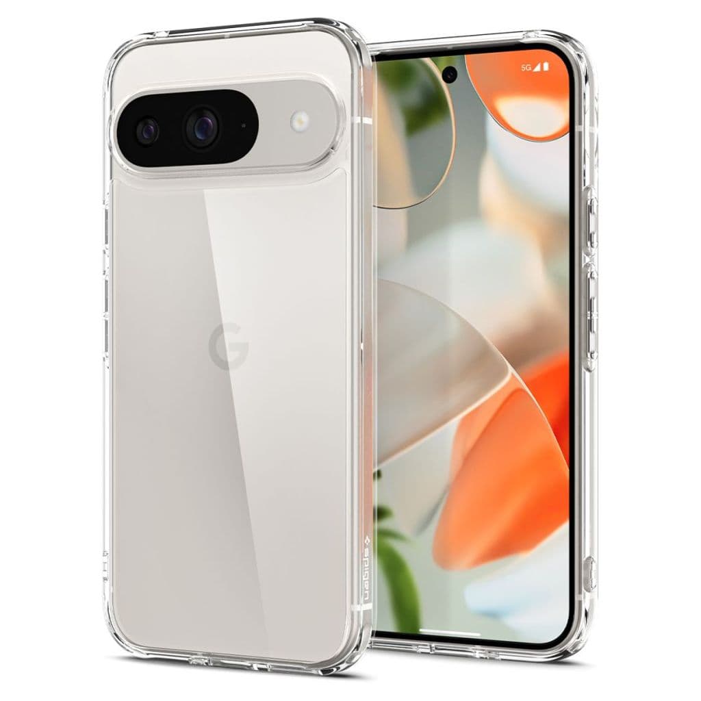 Spigen Ultra Hybrid Skal till Google Pixel 9 / 9 Pro - Transparent