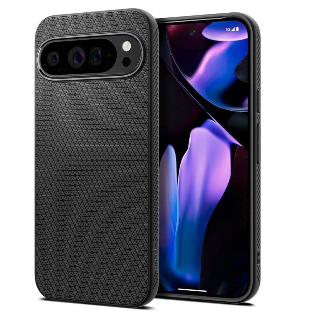 Spigen Liquid Air Skal till Google Pixel 9 Pro XL - Svart