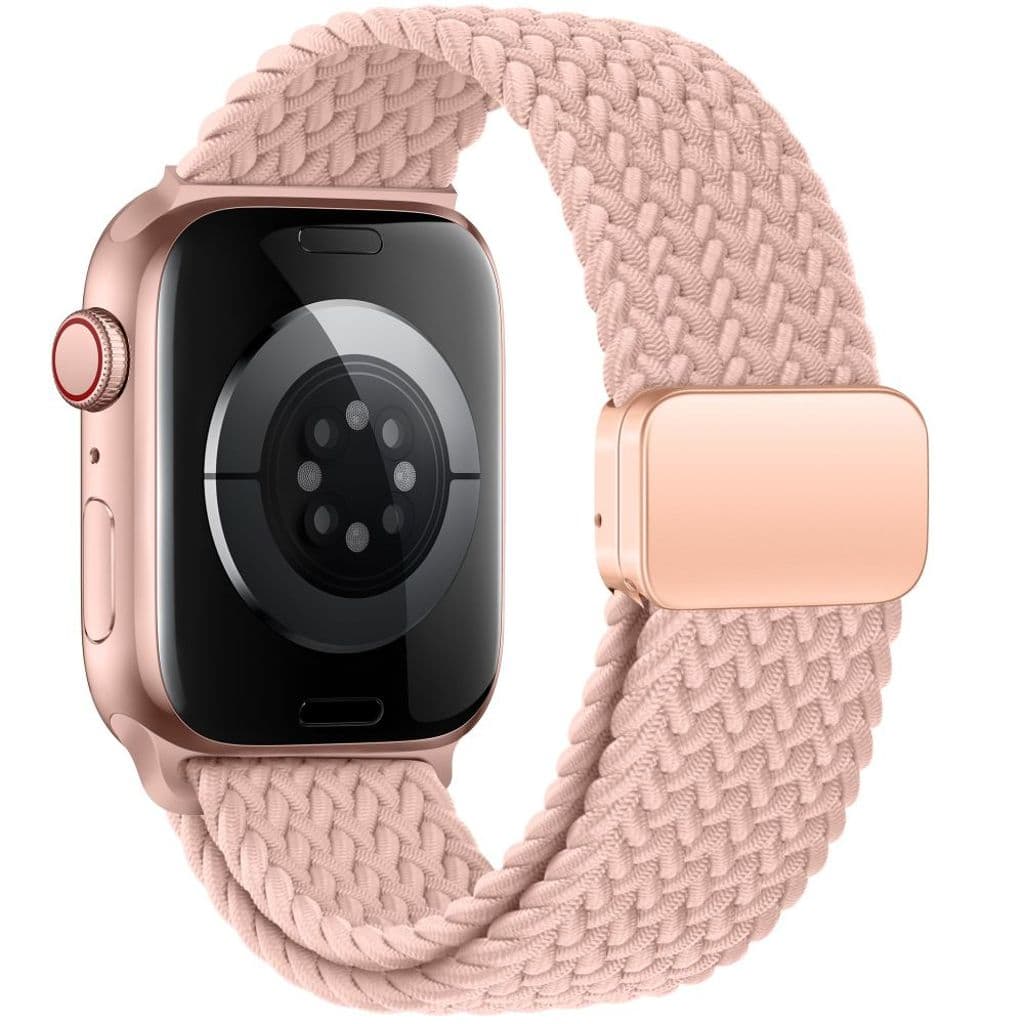 Tech-Protect Nylonmag Kockarmband till Apple Watch 38/40/41 mm - Rosa - Bild 3