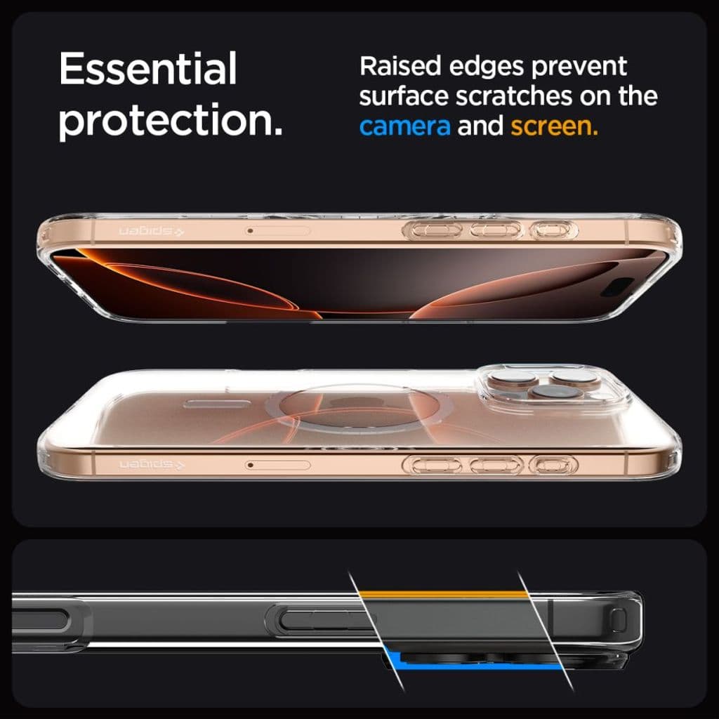 Spigen Liquid Crystal MagSafe Skal till iPhone 16 Pro - Transparent - Bild 6