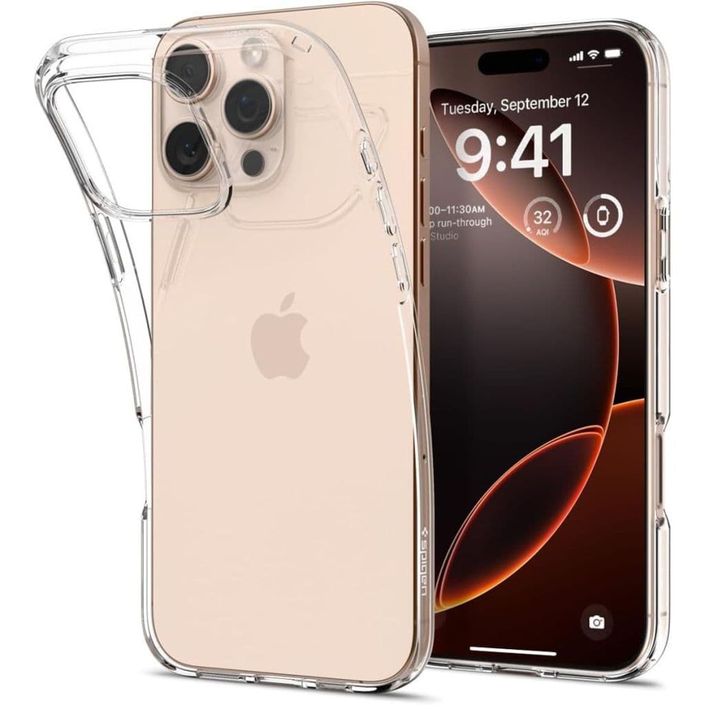 Spigen Liquid Crystal Skal till iPhone 16 Pro - Transparent