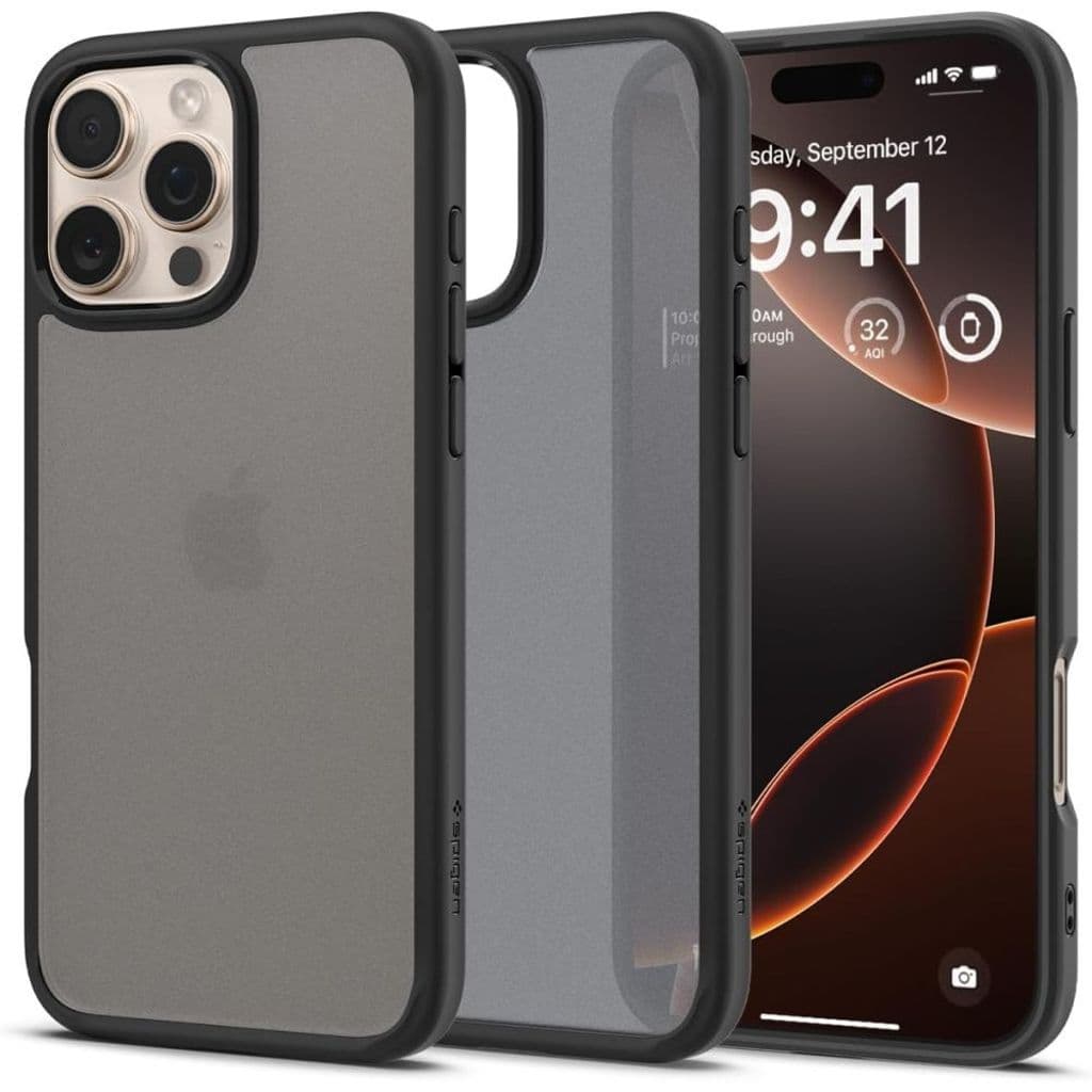Spigen Ultra Hybrid Skal till iPhone 16 Pro Max - Svart