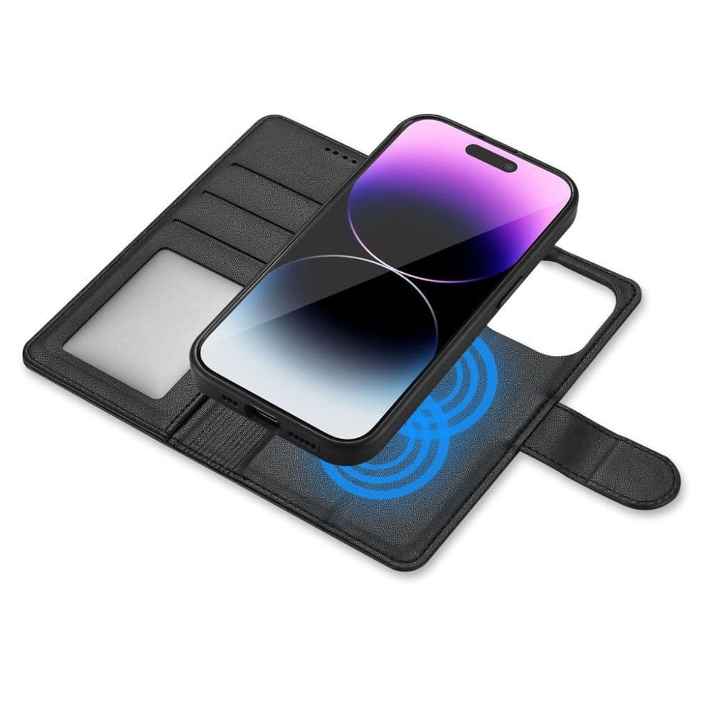Tech-Protect MagSafe Wallet Fodral till iPhone 16 - Svart - Bild 4