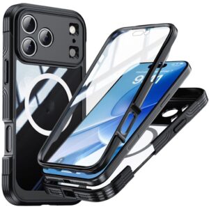 iPhone 17 Pro Skal + Skärmskydd - Svart