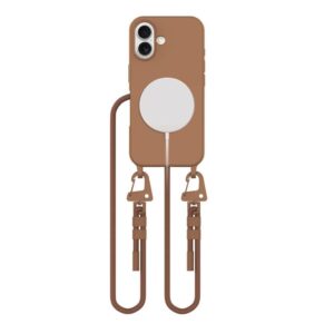 Tech-Protect MagNecklace MagSafe Skal till iPhone 16 - Brun