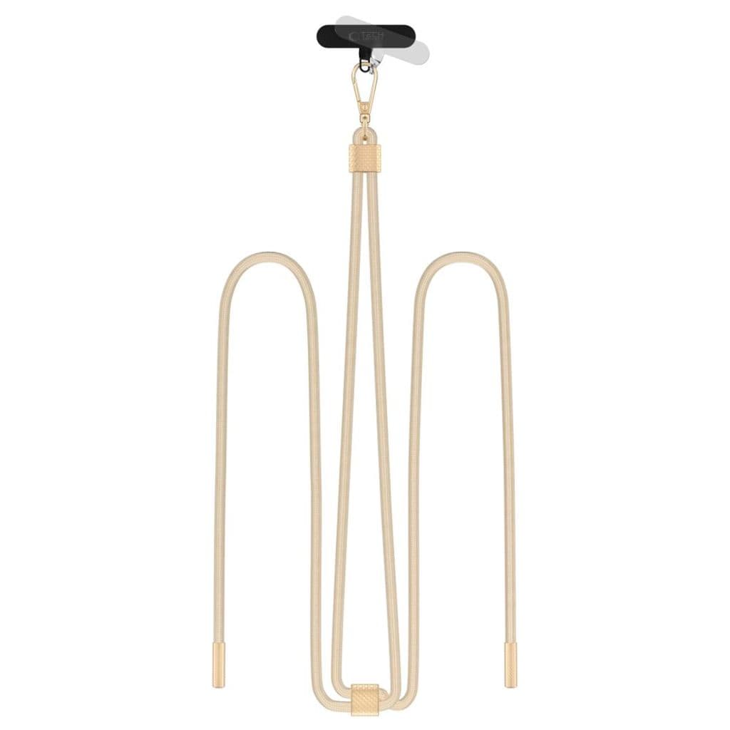 Tech-Protect C2S crossbody telefonrem – Beige