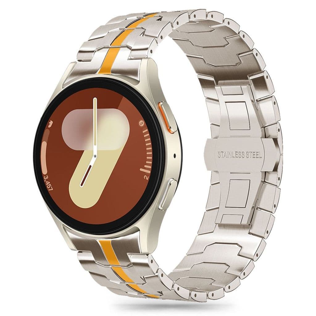 Tech-Protect Stainless Line Kockarmband Galaxy Watch 4/5/5 Pro/6/7/FE - Titan