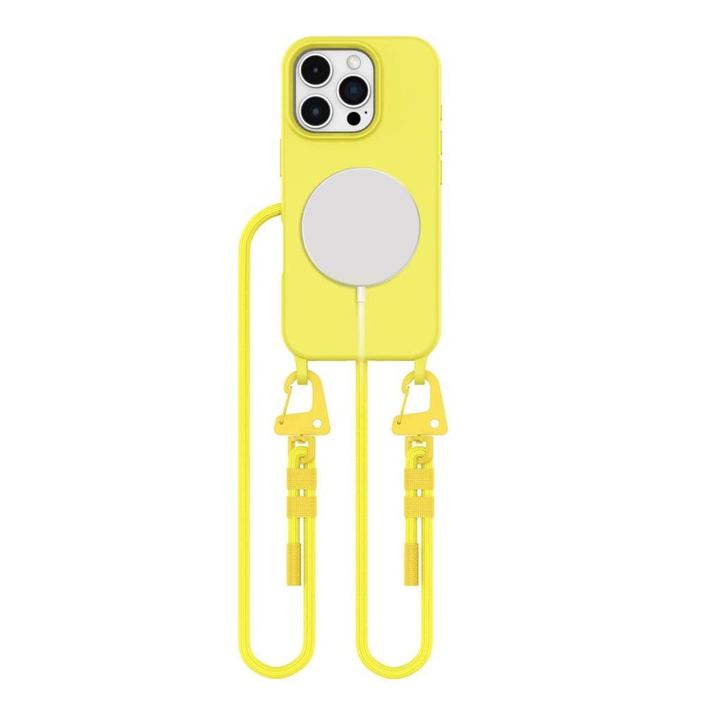 Tech-Protect MagNecklace MagSafe Skal till iPhone 16 Pro Max - Gul