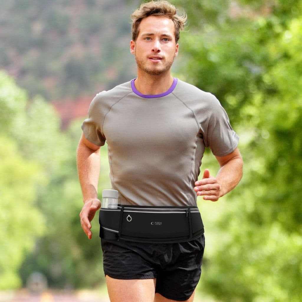 Tech-Protect M3 Universal sport midjeväska – Svart - Bild 9