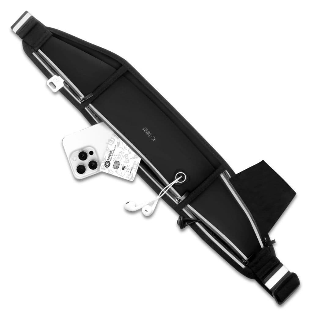 Tech-Protect M3 Universal sport midjeväska – Svart - Bild 5