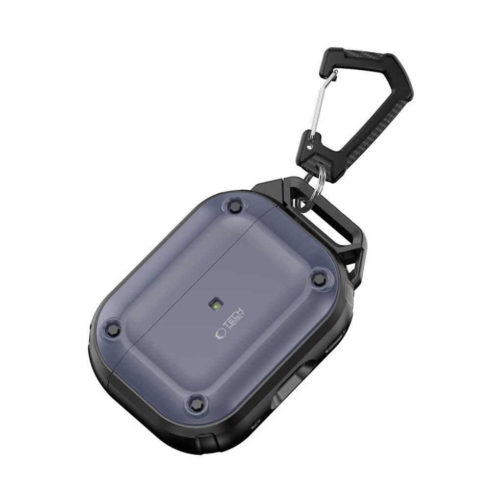 Tech-Protect Rough Hook Skal till AirPods Pro 1 / 2 - Blå - Bild 7